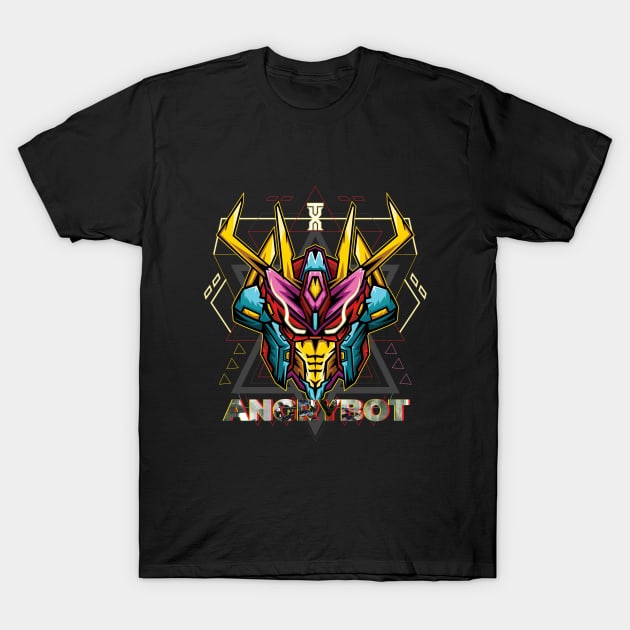 ANGRY[BOT] T SHIRT T-Shirt by khuongnguyenfx